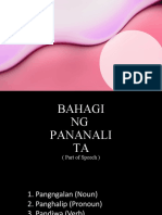 (Noun) Pangngalan