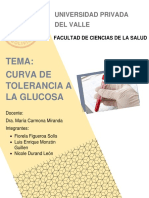 Curva de Tolerancia A La Glucosa