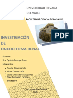 Investigación de Oncocitoma Renal