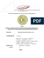 ¿Cuál Es La Relación Entre La Comisión Interamericana de Derechos Humanos y La