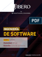 Brochure Ingenieria de Software Ibero