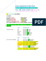 Les Pronoms Objets Directscod Explications Et Exercices