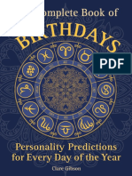 Clare Gibson - The Complete Book of Birthdays_ Personality Predictions for Every Day of the Year-Wellfleet Press (2016)