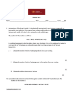 Progress Test 1 Grade 11 Assessed Practical Chemistry