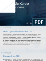 A Successful Career at Cybersponse