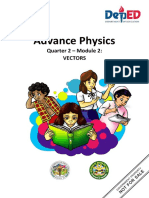 Advance Physics: Quarter 2 - Module 2: Vectors