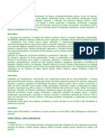 Conteúdo Programática - Concurso - PMCG