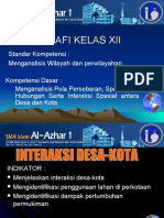 Interaksi Desa-Kota