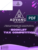Booklet Tax Competition Advance 2022