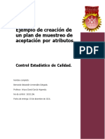 P1. Ejemplo de Creación de Un Plan de Muestreo de Aceptación Por Atributos - Rmendariz - Delgado - Bernardo - Sebastian