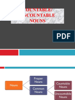 B Ing Countable Uncountable Nouns