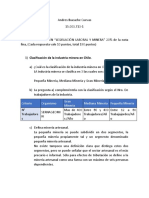 Primera Prueba Legislación Laboral y Minera