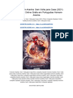 Assistir - Homem-Aranha - Sem Volta para Casa (2021) Dublado Filme Online  Grátis em Portuguêse Homem-Aranha, PDF, Harry Potter