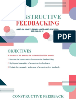 How to Give Constructive Feedback