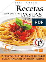 84 Recetas para Preparar Pastas Italianas - Orzola