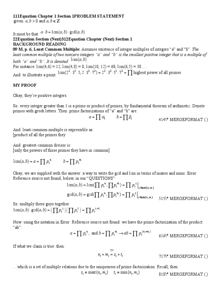 Prime Factorization Insights | PDF | Prime Number | Integer