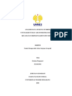 Analisis Daya Dukung Sumber Air (Sumber Muta'ali Dosen Geografi Ugm)