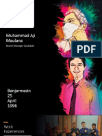 Resume Muhammad Aji Maulana Branch Manager Banjarmasin - Compressed