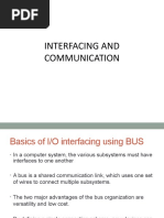 Interfacing and Communication