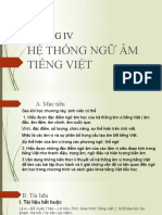 Chương IV Hệ thống âm vị tiếng Việt