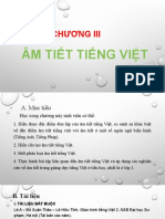 Chương III Âm tiết tiếng Việt