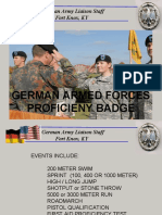 German Armed Forces Proficieny Badge: German Army Liaison Staff Fort Knox, KY