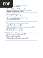 Letras y acordes de 