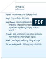 Distribusi Sampling Statistik