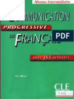 Communication progressive du Francais. Niveau intermediaire. Corriges ( PDFDrive )