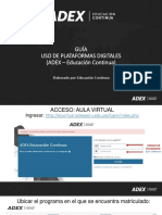 GUIA DE USO DE PLATAFORMAS DIGITALES (ZOOM, ADT y Videos Grabados) - ALUMNO