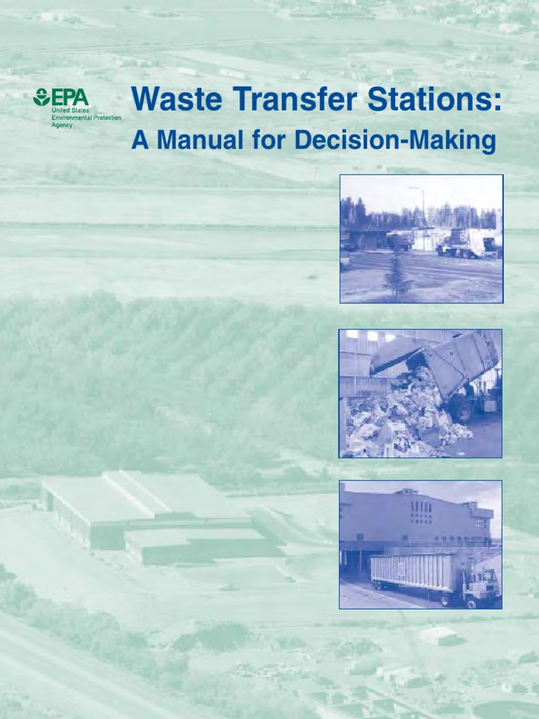 Waste Transfer Stations Manual Guide | PDF