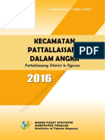 Kecamatan Pattallassang Dalam Angka 2016