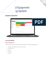 Tools and Equipment Monitoring System