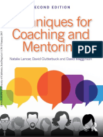 Techniques For Coaching and Mentoring 2016