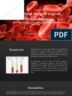Parámetros de Serie Roja en Hematología