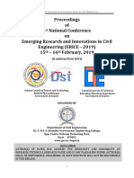 Proceedings of 1 ST National Conference On Emerging Research and Innovations in Civil Engineering (ERICE 2019) 15 TH 16 TH February, 2019
