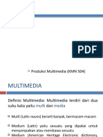 Definisi dan Komponen Multimedia