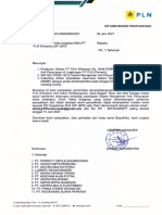 Surat PLN No. 1366-Penyampaian Pakta Integritas Mitra PLN Uip JBTB