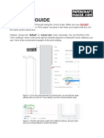 Printing Guide: Do Not