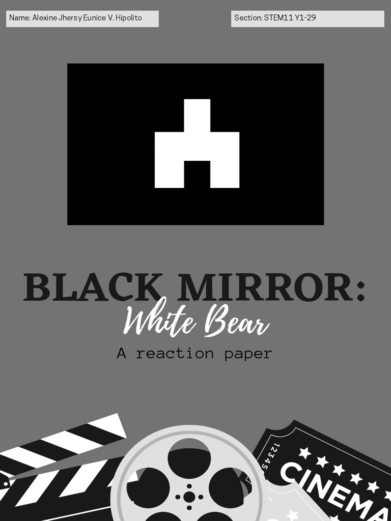 Black Mirror White Bear PDF Applied Ethics Social Institutions