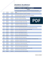 Calendário Acadêmico Faci Belém - Norte - Wyden