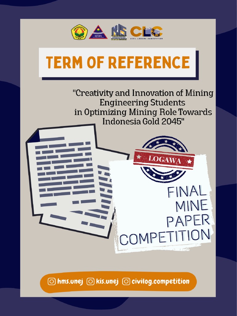 Panduan Finalis Mine Paper Competition | PDF
