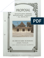 Proposal Masjid Al-Ikhlas