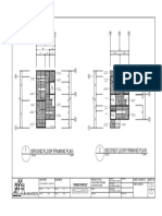 Ground Floor Framing Plan Second Floor Framing Plan: A B C A B C