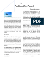 Dock Facilities at Port Pepard .: Report By: Ayan