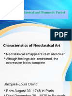 Arts of Neoclassical and Romantic Period