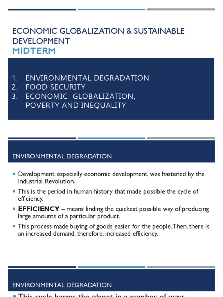 Globalization's Impact on Environment and Inequality | PDF | Wealth ...