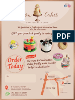 Leon Cakes - Specialized in Celebration and Customized Themed Cakes
