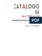 Catálogo de Materiales para Maquetas