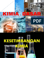 Pertemuan-13 Kesetimbangan Kimia